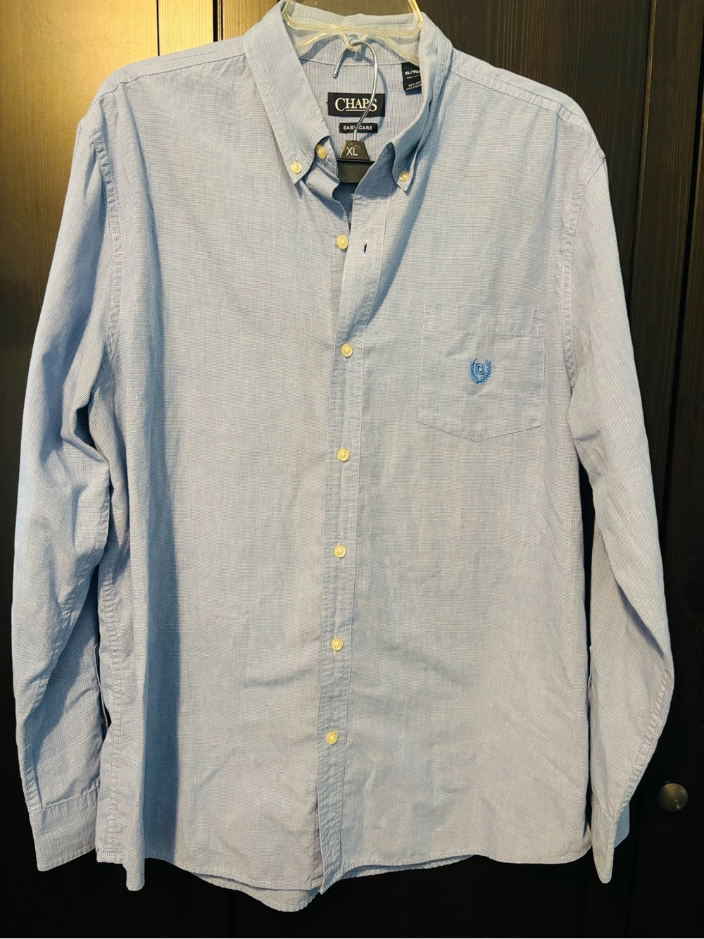 Chaps Men’s Easy Care Button Down Shirt